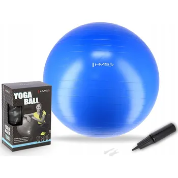 Gymnastický míč Rehabilitační Gymnastický Míč HMS pro kondiční cvičení 55 cm