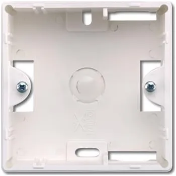 GEZE začišťovací rámeček AS 500 pro tlačítko/spínač ventilace, plast bílá