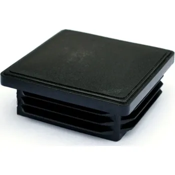 Příslušenství pro plot Zátka PVC 30x30 mm - černá