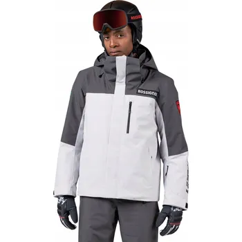 Lyžařská bunda Rossignol Hero Velika Zateplená světle šedá - 3XL