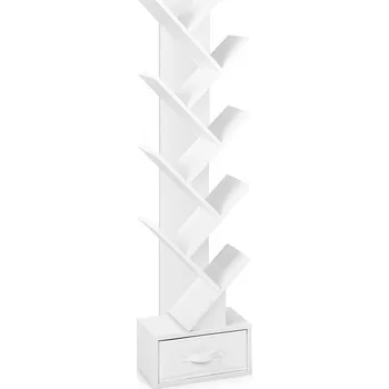 Knihovna Knihovna 10patrová, bílá