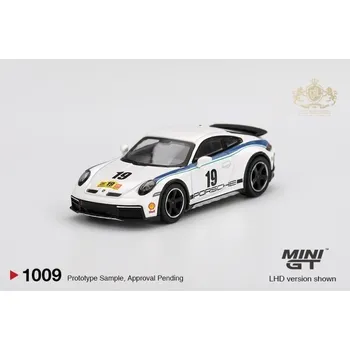 autíčko PORSCHE 911 (992) DAKAR RALLYE DESIGN PACKAGE 74 2024 MiniGT MGT01009L 1/64