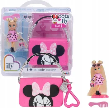 SADA DISNEY ILY 4EVER MINI PANENKA TOTE TEENIES Minnie Mouse DOPLŇKY.