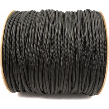 Lany POLYPROPYLENOVÉ LANO Pletené Černé Silné 8mm 10M