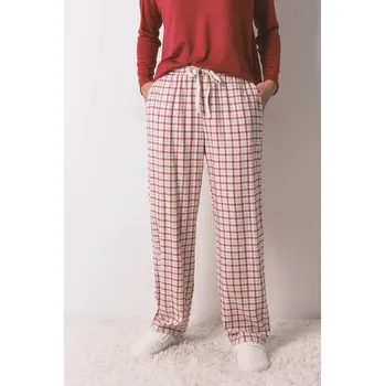 Dámské kalhoty Pyžamové kalhoty s bavlnou women'secret 3702288 červená 33X, vel. M