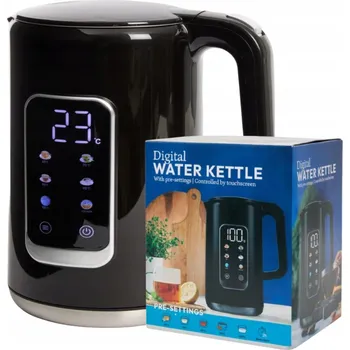 Rychlovarná konvice DIGITÁLNÍ RYCHLOVARNÁ KONVICE S DISPLEJEM, 5 NASTAVENÍ TEPLOTY, 1,7L