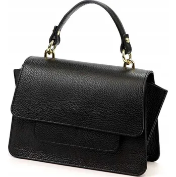 Kabelka LUKA kabelka z pravé kůže černá