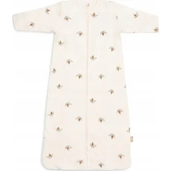 Zavinovačka Jollein celoroční spací pytel s odepínacími rukávy ROSE 90 cm