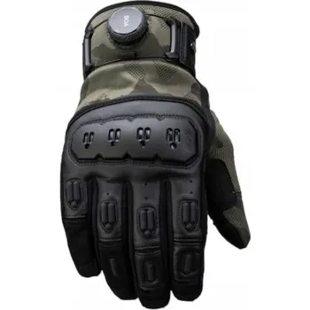 Moto rukavice Krátké rukavice KNOX ORSA TEXTILE OR4 SAGE GREEN zelené černé DÁRKY ZDARMA