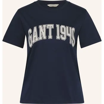 Gant Dámské Tričko, tmavě modrá / bílá, 38