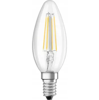 Žárovka Ledvance LED CLASSIC B P 5,5W 827 FIL CL E14