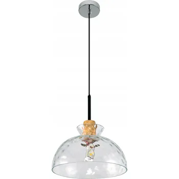 BJORN, závěsné svítidlo, skandinávský design, 1 světlo, patice E27, čiré, průměr: 27 cm