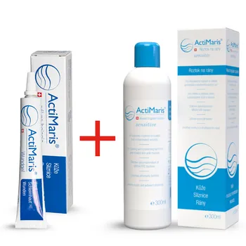 Actimaris Gel na rány, 20 g + Sensitive roztok 300 ml
