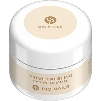 Tělový krém BIO NAILS Velvet peeling banán karamel vzorek 5 g