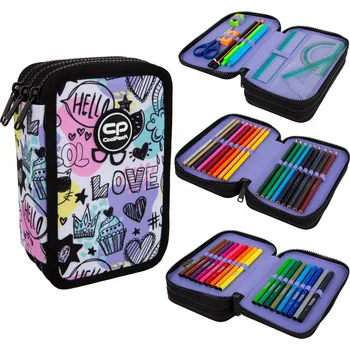 Penál Penál rozkládací trojitý CoolPack