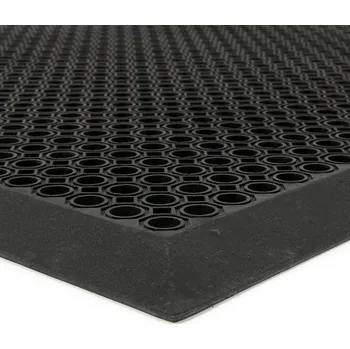 Rohožka FLOMAT Gumová venkovní vstupní rohož OctoMini Ramp - 90 x 150 x 1,2 cm
