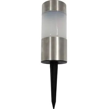 Louč M.A.T. GROUP lampa solární pr. 6cm, v.23cm, 1LED, PH/nerez