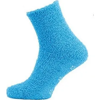 Dámské ponožky Dámské ponožky NOVIA | spací peříčko ABS 1264 modrá 24-25