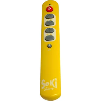 Dálkový ovladač General SEKI SLIM žlutý - samoučící dálkový ovladač