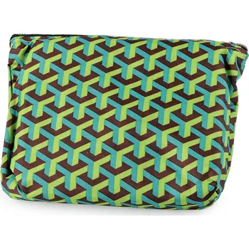 Skládací nákupní taška se zipem 39x40 cm, velké, 45 zelená