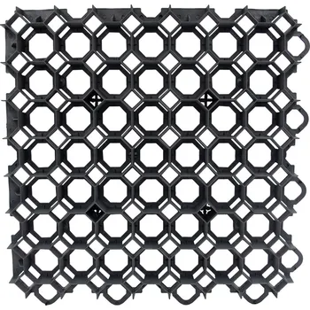 Zahradní obrubník STELLA GREEN dlaždice trávníková 49x49x4cm PH ČER