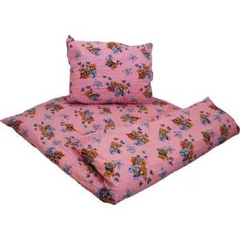 Povlečení Dětské krepové povlečení - Míša růžový Posledních 10 kusů