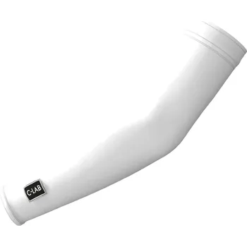 Cyklistické návleky C-LAB Teplé cyklistické návleky na ruce XS BÍLÁ