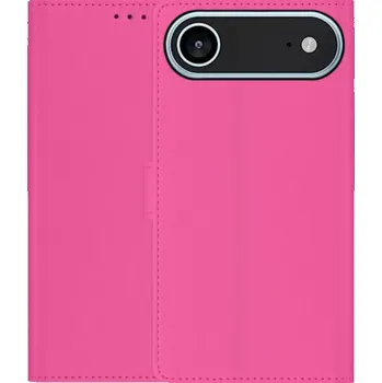 Pouzdro na mobilní telefon Flipové pouzdro z PU kůže pro iPhone Air - fuchsiové