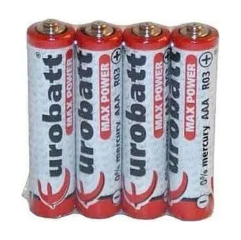 Článková baterie Baterie R03 AAA MAX POWER 4ks