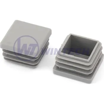 WINTECH Zátka do jeklu čtvercová 30x30mm, šedá RAL 7040 Balení: 1 ks PHAAA30030SJ0