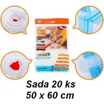 Úložný box Gacek Vakuové pytle 50x60 cm sada 20ks