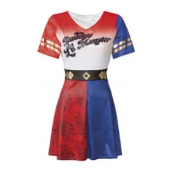 Karnevalový kostým Kostým karnevalový kostým dámský (L (44/46), Harley Quinn)