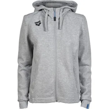 Dámská mikina Dámská mikina Arena Women Team Hooded Jacket Panel Medium Grey/Heather L