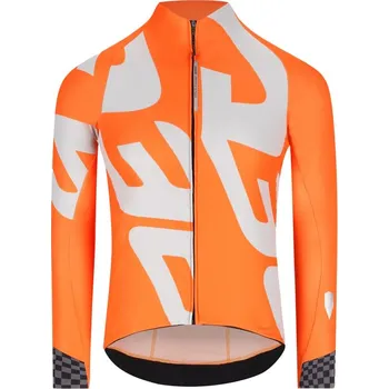 Cyklistická bunda Q36.5 Cyklistická bunda Gregarius Winter jacket podzim, ZIMA Oranžová M Pánské