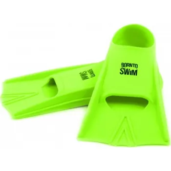 Ploutve BornToSwim Junior Short Fins Green S