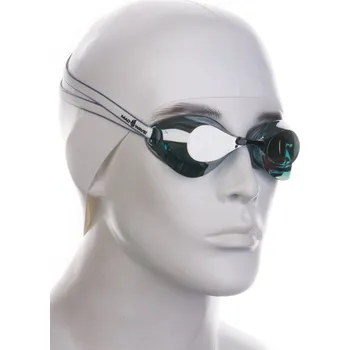 Plavecké brýle Mad Wave Turbo Racer II Mirror Stříbrná