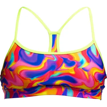 Dámské plavky Funkta Summer Swirl Crop Top XS - UK30