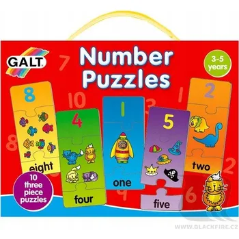 Puzzle Galt Puzzle 30 dílků Galt Toys, číselné puzzle, číselné Puzzle pro děti od 3 let