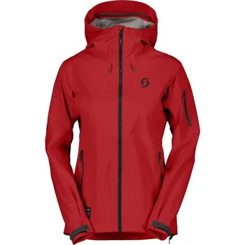 SCOTT zimní bunda Explorair 3L 2024/2025 Červená S Dámské
