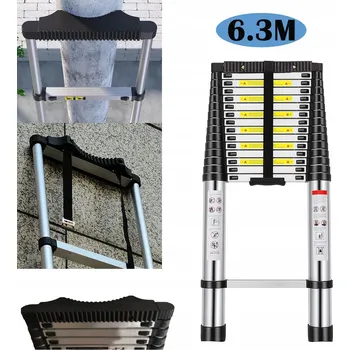 Žebřík Žebřík 6,3 m hliníkový, nosnost do 150 kg
