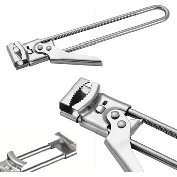 Otvírák Otvírák na zavařovací sklenice Kraksort nastavitelný z nerezové oceli