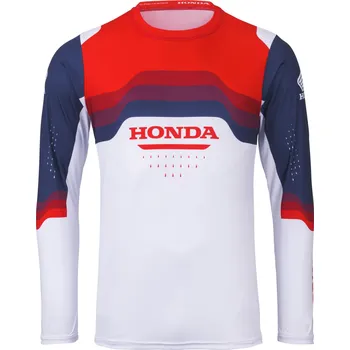 cyklistický dres HONDA dres MX RACING 26 red/white/blue - 2XL