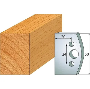 Příslušenství k frézce "IGM profil 500 - pár nožů 50x4mm SP"