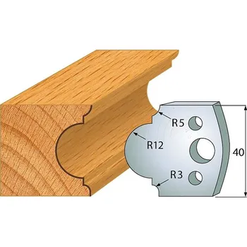 Fréza "IGM profil 018 - pár nožů 40x4mm SP"