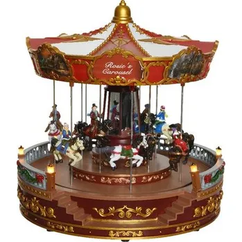 Vánoční osvětlení Kaemingk Vánoční hrací kolotoč 31 x 31 x 31 cm 28 LED multicolor