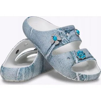 Dámské sandále CROCS CLASSIC DENIM SANDAL 2.0 210377 Velikost 39-40 (W9)