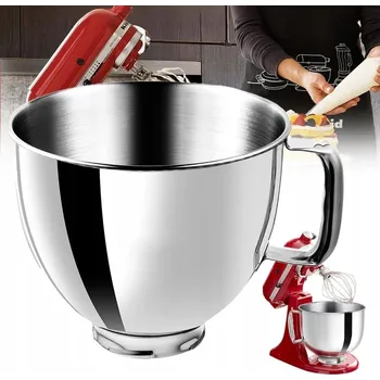 OCELOVÁ MÍSA PRO ROBOT PLANETÁRNÍ MÍSA pro KitchenAid 4,5QT a 5QT