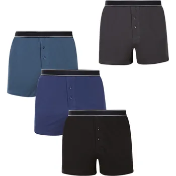 Trenýrky 4PACK pánské trenky Andrie sportovní guma vícebarevné (PS 5877S) M Možnost vrácení zboží ZDARMA do 120 dnů!