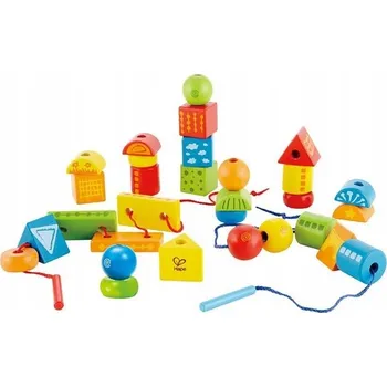 Dřevěná hračka Hape HA-1019 Duhová lanová Hračka