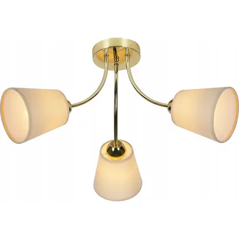 CAMILA, Stropní svítidlo, 3 žárovky, E27, zlaté, průměr: 60 cm